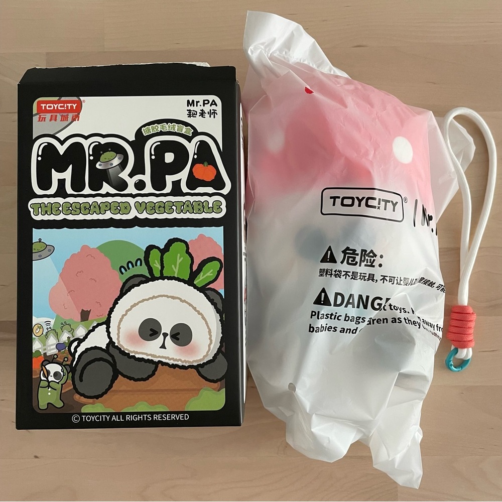 Toy City Mr. Pa The Escaped Vegetable Plush Pendant